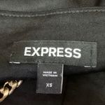 EXPRESS  Women's Black Sleeveless Chain Strap Cami Camisole Crop Tank Top Size XS Photo 3