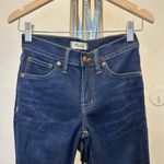 Madewell Petite Mid-Rise Skinny Jeans in Larkspur Wash: Tencel Denim Edition Photo 6