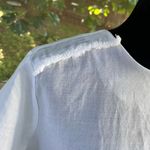 Beulah Style Women's White Linen Tunic Dress Size L Photo 4