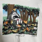 Vintage B. Kliban Hawaii Crazy Shirts Adopt A Cat White Short Sleeve Cropped Tee Size M Photo 1