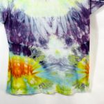 Nine West  Small Top Handmade Tie Dye Tie Dye Green Purple Orange Boho 268 Photo 5