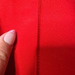 Anthropologie  THE ESSENTIAL TROUSERS in Vibrant Red size 2 NEW Christmas Photo 10