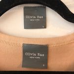 Olivia Rae  2 Womens T Shirts Tops V Neck Cropped Short Sleeve Beige White S Photo 4