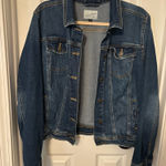 Universal Threads Universal Thread Oversized Dark Wash Jean Jack size large Photo 0