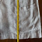 Workshop Republic Clothing  Linen Blend Striped Blazer Size Large Photo 6