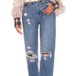 We The Free  Curvy Georgine‎ Mom Jeans Distressed Size 28 Photo 0