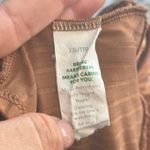 Aerie Ribbed Shine Longline Tie Front Triangle Bikini Top Size XXL Photo 7