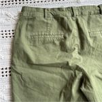 NYDJ  Women's Sage Green Flat Front Shorts Photo 5