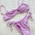 Target Xhileration Purple String Bikini Set Photo 0