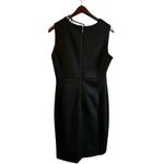 Calvin Klein ‎ Black Sleeveless Sheath Dress Size 12 Career Business Office Photo 7