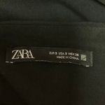 ZARA Women's Black Square Neck Strappy Back Camisole Tank Top Mini Dress Size S Photo 3