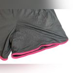 Danskin Gray Athletic Shorts with Pink Trim | Size XL Photo 5