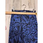 Urban Outfitters  Bryn Pull On Flare Pants Blue And Black Swirl Print size XS Photo 5