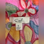 easel  Flowy Oversized‎ Midi Floral Dress Size Small EUC Photo 4