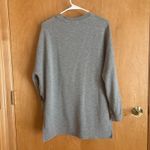 Varley  Bayliss Sweatshirt Womens Size S Gray Pullover Oversized Zip‎ Pockets Photo 8