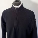 L.L.Bean Black Fleece Pullover Photo 8