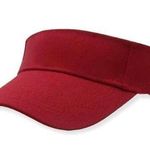 🆕Red Sun Visor Hat Photo 0