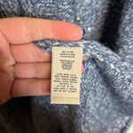 Soft Surroundings Blue Marled Knit Open Front Cardigan Sweater Women's Large Photo 6