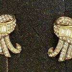 Heidi Daus Vintage clip on earrings with crystals Silver Photo 0