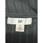 BP  Crop Tank Top Sleeveless Straight Neck Ribbed Stretchy Black Women's XS NWOT Photo 6