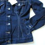 Current/Elliott NWT The Corset Trucker in Hearst Denim Jean Jacket 1 / S $328 Photo 1