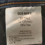 Old Navy Women's  Skinny Rockstar Denim Blue Jeans Size 12T EUC #7729 Photo 6