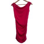 Reformation  NWT Pink Raydon Knit Off Shoulder Mini Dress Size Small Photo 3