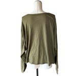 Wrangler NWT  Forest Green Long Sleeve Relax Fit Tee XXL Photo 3