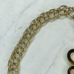 Gold Tone Abstract Heart Chain Link Belt Photo 7
