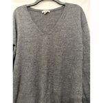 ASOS  Womens Sweater Size‎ 4 Small Charcoal Gray Knit V-Neck Lightweight Photo 1