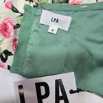LPA Rae Corset Top in Green Rosa Floral Small Photo 9