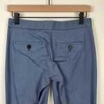 Theory  Straight Ankle Trousers Pants Women’s Size 0 Blue Office Workwear Photo 6