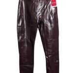 Spanx NWT Ruby High-Waisted Faux Patent Leather Glossy Chic Leggings M Photo 0