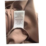 New With Tags The Sang puffed Sleeve Chocolate Jumpsuit. Size Large. Brown Photo 7