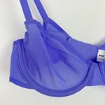 Aerie NWT  SMOOTHEZ Mesh Unlined Balconette Bra Underwire Purple Size 36D NEW Photo 1