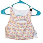 Cotton On Body Size Small NEW NWT Sports Bra Cut Out Diagonal Logo Workout White Photo 0