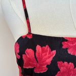 The East Order Black Floral Jacquard Mini Dress MEDIUM Slip Cocktail $169 Flaw Photo 10