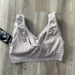 Kathy Ireland Women's Ribbed V-Neck Bralette NWT Photo 1