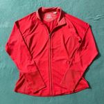 Cutter and Buck Womens Size Small Coral Pink Long Sleeve Jacket CB DryTec 50 spf Photo 0