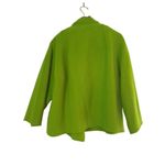 Per Se  lime green wool  jacket /scarf Large Photo 1