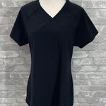 WonderWink  Renew Black V-Neck Women's Scrubs Photo 0