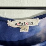 Rolla Coster  Blue & Purple Tie Dye Tank Dress Size Small Photo 1