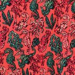 Simply Southern  Maxi Dress in Seahorse Print Photo 5