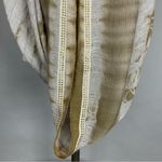 Michael Stars NWT  Anthropologie‎ Infinity Scarf Sparkle and Fade Eternity Gold Photo 8