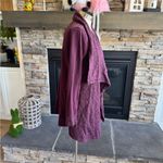 Max jeans  Plum Draped Cardigan Photo 6