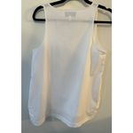 Athleta Derek Lam IOC  Shirt Womens Sleeveless White Size Small Loose Fit Stretch Photo 1