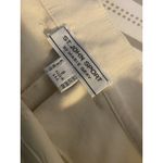 St. John Sport by Marie Gray Women's Pants Trouser Cream High Rise Size 8 Photo 8