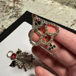 Lot Of 3 Prong Set Rhinestone Holiday Brooch Pins Christmas Tree & An Angel Photo 7