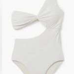Reiss  Celia Cutout One-Shoulder One-Piece Swimsuit Size 10 MSRP $190.00 Photo 6