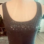 Old Navy  Gray Sequin Fitted Tank Top Photo 3
